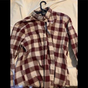 Men’s express button up flannel size L